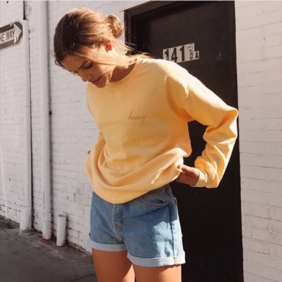 Brandy Melville Other - 🍯 NEW Brandy Melville Honey Sweater